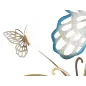 PANEL ŚCIENNY BUTTERFLIES ZŁOTO/NIEBIESKI 59,5X4X111,5 cm